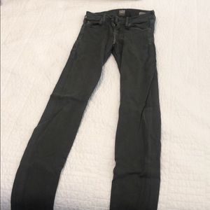 C of H skinny jeans. Crotch needs stitches.